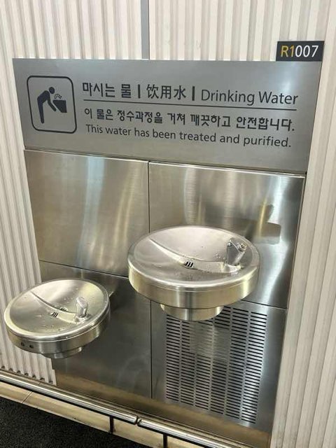 仁川空港浄水器